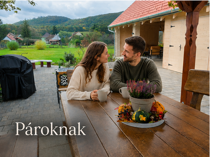 Bakonyi Kiscsillag, vendégház párban kirándulóknak.